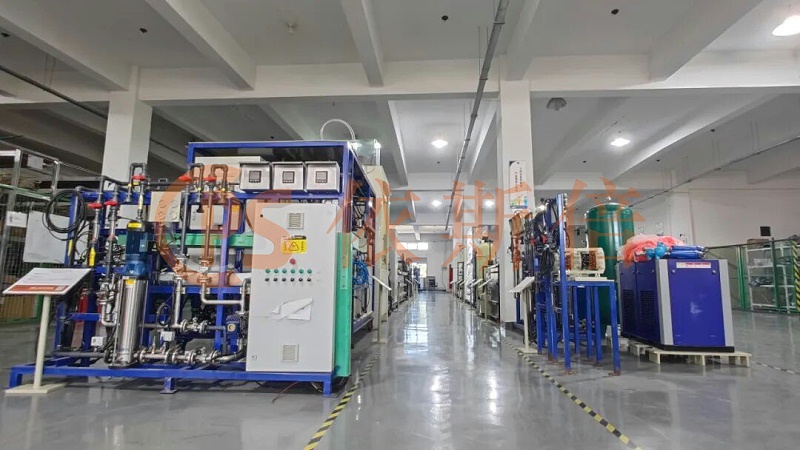 華東交通大學一行參訪依斯倍工業廢水處理中試平臺，校企攜手智啟創新新征程 (1)